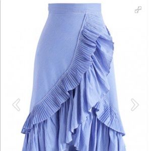 Chicwish Applause of Ruffle Tier Skirt